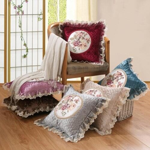 Square Home Cushion Pillow Floor Cushions Seat Pillow Pad Throw Pillow Cushion Decorative Sofa cushion Pillow 45x45cm