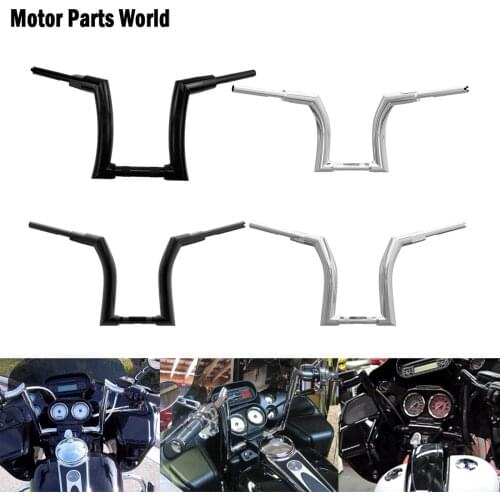 Motorcycle 12" 14" 16" Bar Handlebars For Harley Touring Road King 2014-2020 Softail Fat Boy Breakout Slim FLSTF 2015-2019 2020