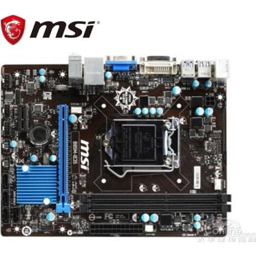 MSI B85M-IE35 original motherboard LGA 1150 DDR316B USB3.0 SATA III B85 used Desktop motherboard