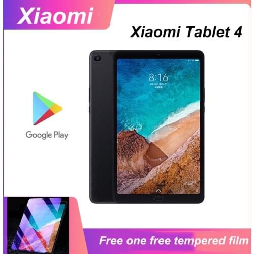 Original Xiaomi Tablets 4 Snapdragon 660 AIE CPU Tablet 32GB/64GB 8.0'' 16:10 Screen 13MP Bluetooth 5.0 6000mAh Battery