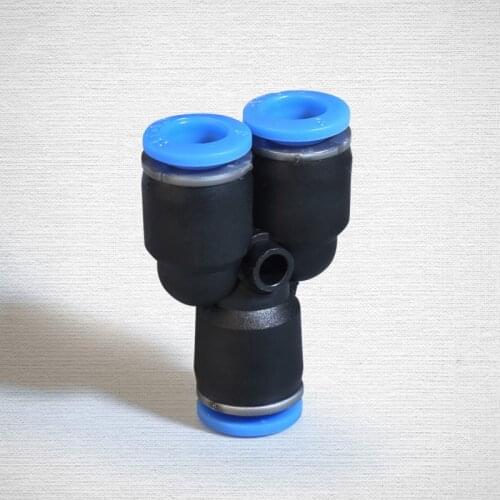 PY Pneumatic Quick Pick up Head PY-04 PY-06 Y Plastic Tee Fast Plug PY-08 PY-10 PY-12 PY-14 Pipe Joint
