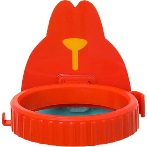 Bathroom Shelf Hair Dryer Rack Duck Shape Cute Durable ABS Material Wall-mounted Acrylic +HIPS Lightweight Steel Spiral Stan