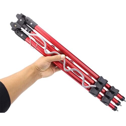 Adjustable Tripod Retractable Carp Fishing Rod Pod Stand Holder Fort Fishing Pole Bracket Fishing Rods Tackle Accessories Pesca