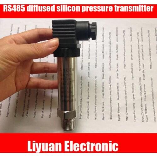 RS485 Pressure Transmitter / standard MODBUS RTU pressure sensor / stainless steel diffused silicon pressure transmitter