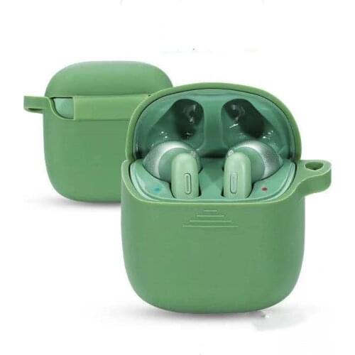 Silicone Shell Protective Cover Shell Anti-fall Earphone Case for JBL TUNE 225 TWS Wireless Bluetooth Earbuds