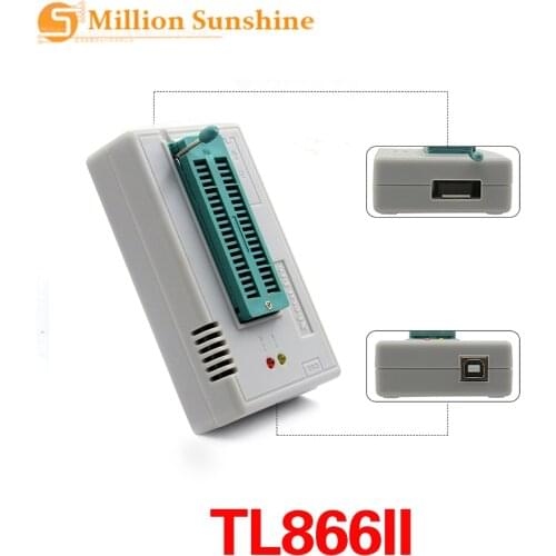 TL866II PLUS TL866 updates MiniPro Universal High- Speed USB Programmer with high Performance 100% + SPI Driver EC19
