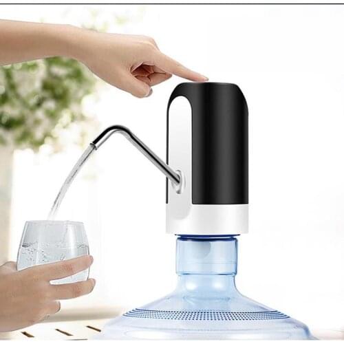 USB Smart Electric Water Dispenser Water Pump Automatic Pumping Water Pressure Device for Gallon Drinking Bottle Barrel Portable