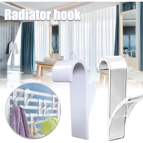 Hanger for Heated Towel Radiator Rail Bath Hook Holder Clothes Hanger Scarf Hanger Hook Holder Clothes Plegable Scarf Hanger