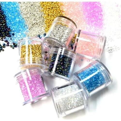 15g Acrylic Crystal Sea Glass Resin Filler Aurora Crystals Stones DIY UV Resin Epoxy Resin Jewelry Making Mold Fillings