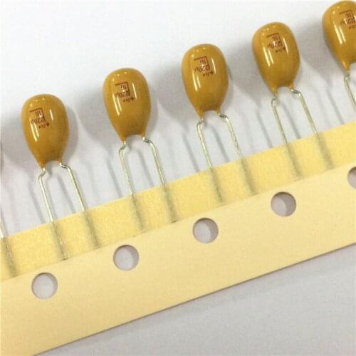 20pcs Tantalum capacitor 220uF 16V Brand New 16V220uF DIP Radial