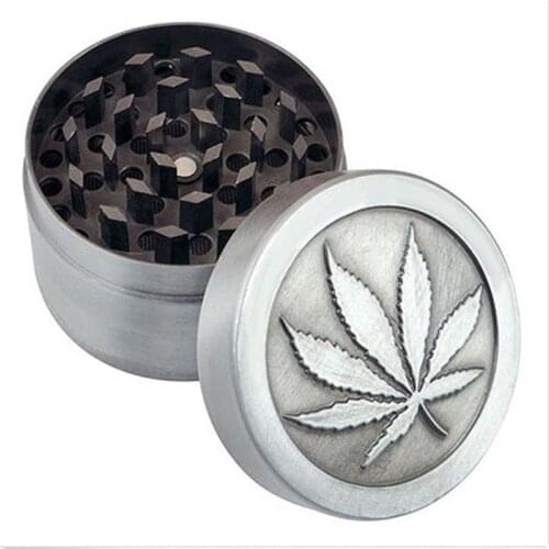 3-4 Layer Metal Stainless Steel Herbal Crusher Smoking Gift Herb Tobacco Grinder Cutter Smoke Cigar Process Shredder Accessories