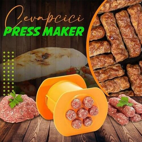 Sausage Maker Creative DIY Tool Sausage Hot Dog Maker Meat Strip Squeezer Meat Strip Meat Press Meatball Sausage Model