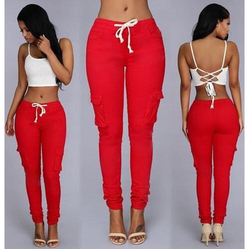 Elastic Sexy Skinny Pencil Jeans For Women Leggings Jeans Woman High Waist Jeans Womens Thin-Section Denim Pants