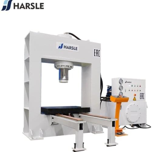 HARSLE YL gantry hydraulic press machine with moving work table