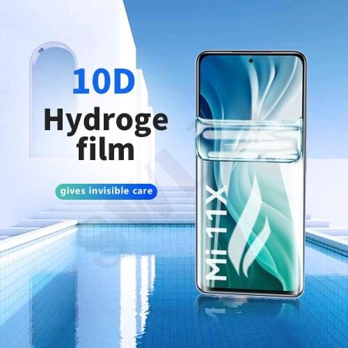 9D soft full cover Not Glass for xiaomi mi 11 pro 11i 11X 10 Ultra 10S 10T lite 9T 9 pro SE hydrogel film phone screen protector