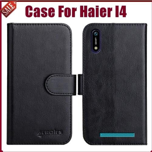 Hot! Haier I4 Case 6.1" Fashion 6 Colors Flip Soft Leather Wallet Protective Cover For Haier I4 Case Phone Bag