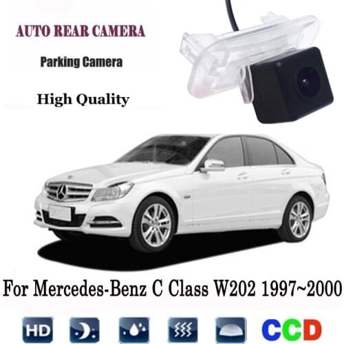 Rear View Camera For Mercedes-Benz MB C Class W202 1997~2000 CCD Night Vision Reversing Camera license plate camera