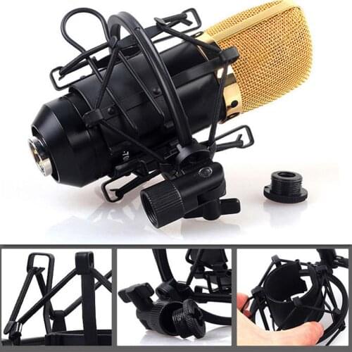 Metal Spider Microphone Suspension Shock Mount Holder Shockproof Stand For Condenser Recording Mic