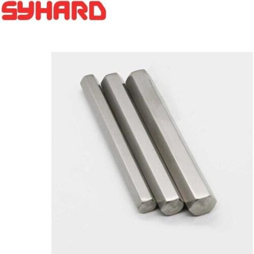 National standard TA1/TA2 1 pcs Titanium alloy hexagonal bar solid titanium rod subtense16mm-20mm length 500mm