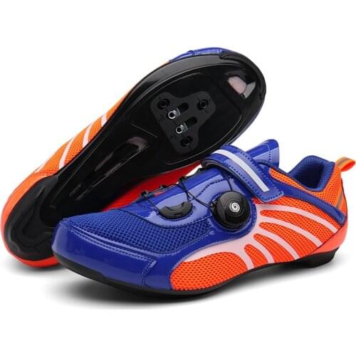 2021 New Mountain Road Bike Cycling Shoes ultralight profession Self-Locking Mesh Breathable Shoes Outdoor sports Bicycle Shoes