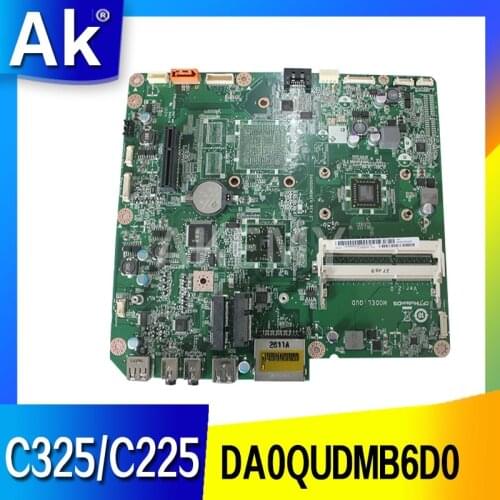 New For Lenovo C325 C225 AIO Motherboard 90000074 DA0QUDMB6D0 Full Tested W/E350 Processor