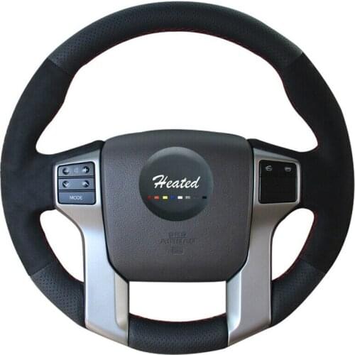 Braid on the Steering Wheel Cover for Toyota Land Cruiser Prado 2010-15 / Tundra