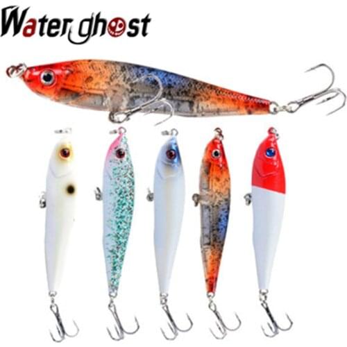 High Quality Long Shot Submersible Pencil Trembling Sunbathing Red Bass Cat Bait Bionic Fake Bait fishing tackle lure