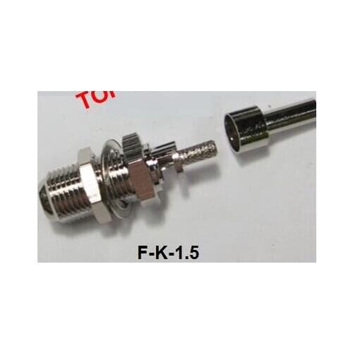 RF SMA Connector F Type F-K-1.5 Female,Coaxial connector wireless router Antenna New and original