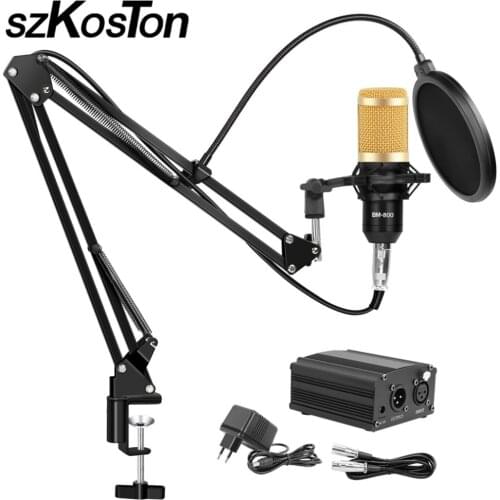 BM 800 Studio Microphone for Computer Professional Condenser Microphone Recording bm 800 Studio Microphones Karaoke Microphone