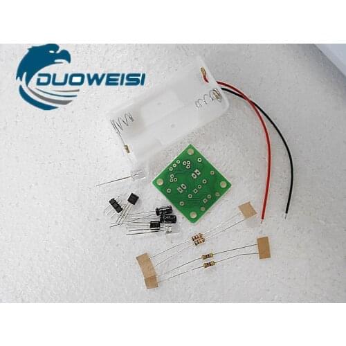 Triode Multivibrator Simple LED Flash Circuit Kit Flashing Light Parts