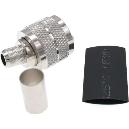 UHF PL259 PL-259 Male Plug Crimp RG5 LMR300 RG212 5D-FB Ecoflex 7 RF Connector