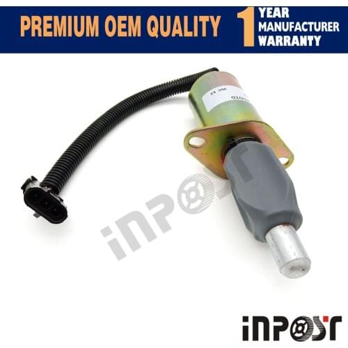 In Stock 3921978 12V Shutdown Solenoid For Cummins 6CT/6CTA 8.3 3918600 TJG130805 3918343