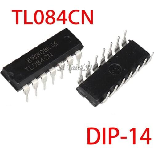 10PCS TL084CN DIP-14 TL084 DIP 084CN DIP new and original IC