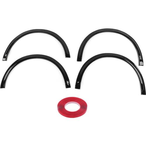 4Pcs Gloss Black for Maxton Style Fender Flares Extension Wide Body Kits for MK7 MK7.5 R 2013-2020 Auto Accessories