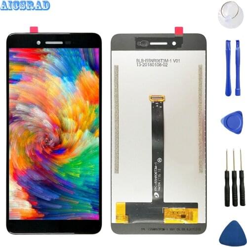 AICSRAD 5.5inch Touch Screen For Vernee Mars pro / mars LCD Display Screen With Touch Sensor Complete Assebmly +Tools