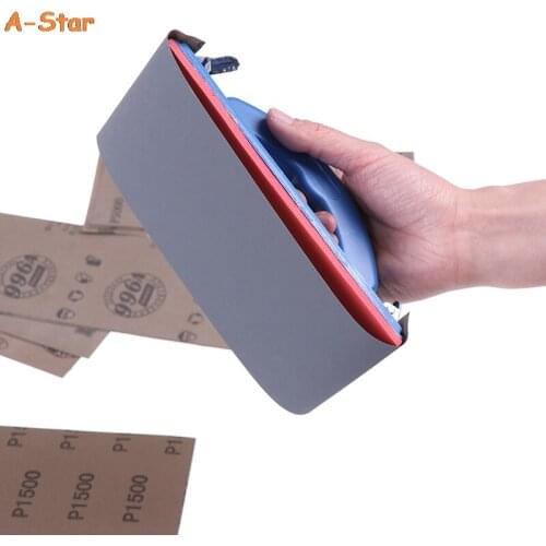 Sandpaper Holder Grinding Polished Tools For Walls Woodworking Polishing Sandpaper Holder Abrasive Tools