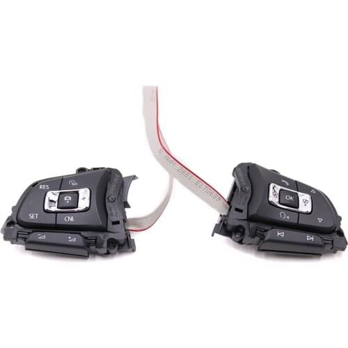 For VW Golf MK7 7.5 MQB Polo Sharan ACC Adaptive Cruise Control CCS MFL multi function Steering Wheel buttons Switch