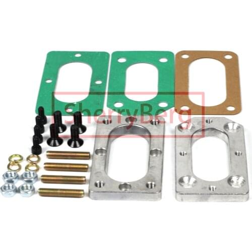 SherryBerg fajs EMPI for HITACHI to WEBER 32x36 32/36 DGV/DGAV/DGEV CARBURETTOR MANIFOLD CONVERSION carburettor adapter carb