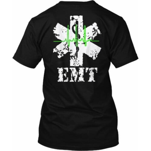 Creative Design Star of Life Sign EMT Paramedics T-Shirt. Summer Cotton O-Neck Short Sleeve Mens T Shirt New S-3XL