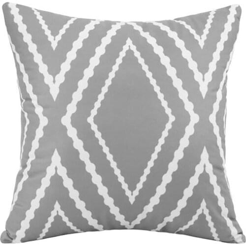 Anti-fouling Pillowcase Machine Washable Outdoor Couch Pillows Light New Product 20X20 Inch Waterproof Double-sided Printing