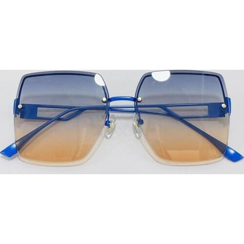 Fashion Square Sunglasses Women Vintage Brand Designer Gradient Mirror Sun Glasses For Women Eyewear UV400