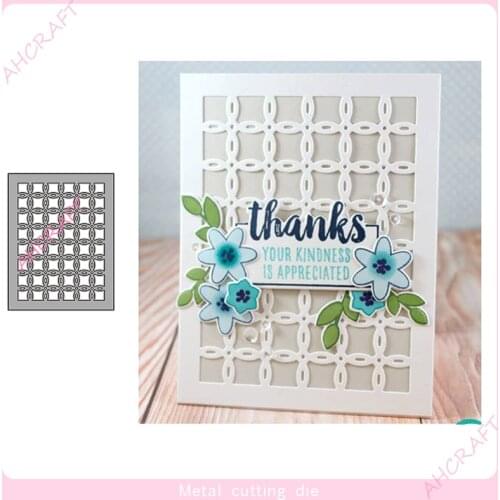 Buckle Background Frames Metal Cutting Dies for DIY Scrapbooking Photo Album Decorative Embossing PaperCard Crafts Die2021