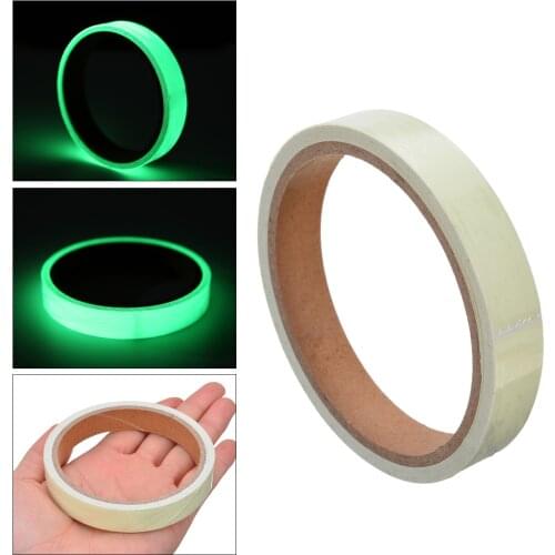 1pc 15MM x 300cm Self-adhesive Luminous Tape Night Vision Glow In Dark Stage Home Decoration Tapes