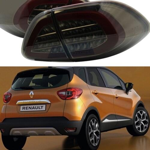 Car LED Tail Lamps For Renault Captur Kaptur 2013 2014 - 2018 2019 2020 Reverse Backup Brake Turn Signal Rear Running Lights