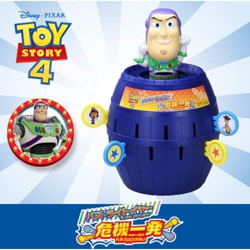 TOMY Rescue Buzz Lightyear Dangerous One Shot Desktop Party Toys Will Catapult Fun Play With Family Childrens Birthday Gift