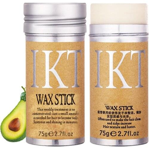 Women And Man Avocado Professional Hair Wax Finish Cream Non-Greasy Style Hair Oil Pomade Stick