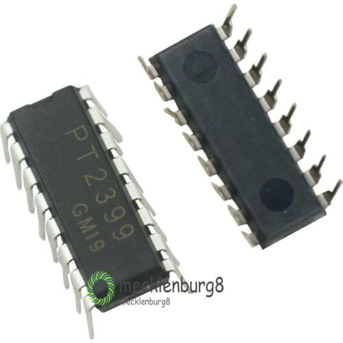 10 PCS NEW PT2399 DIP16 PT2399 DIP-16 DIP new and original IC NEW