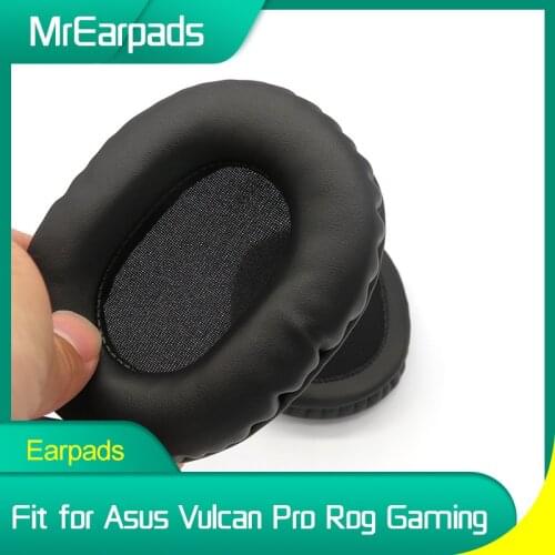 MrEarpads Earpads For Asus Vulcan Pro Rog Gaming Headset Headband Rpalcement Ear Pads Earcushions