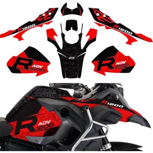 Otorcycle Decals Case For BMW R1200GS Adventure R1200 ADV 2014 2015 2016 2017 Pad, Fender, Fuel Gas Tank, Anti-UV