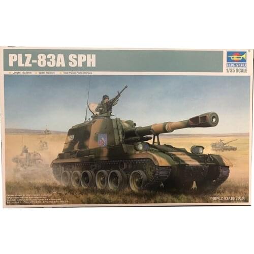 Trumpeter Assembling Chariot Model 05536 1/35 Chinese PLZ-83A Self-propelled Artillery